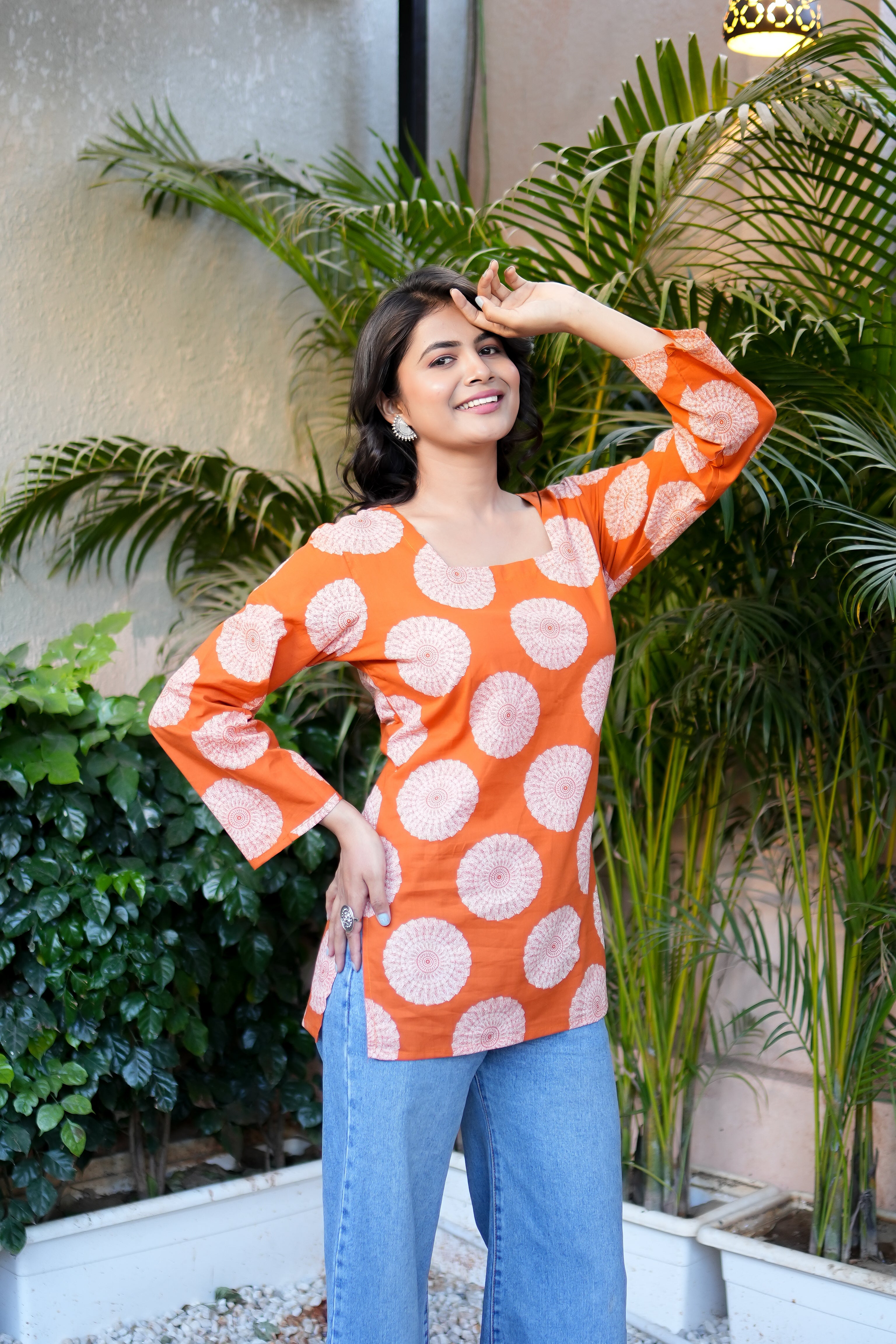 Square Exclusive short kurti