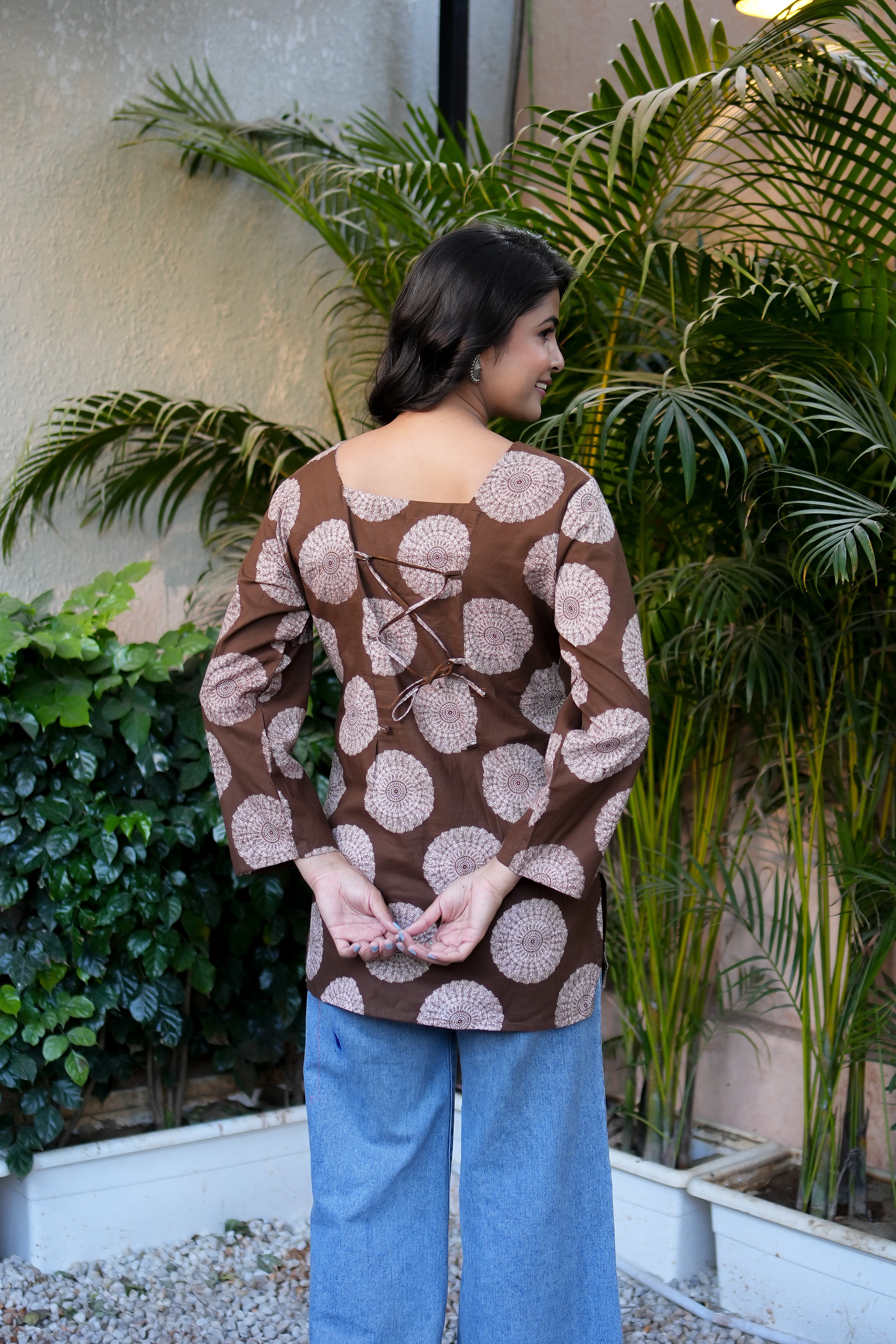 Square Exclusive short kurti