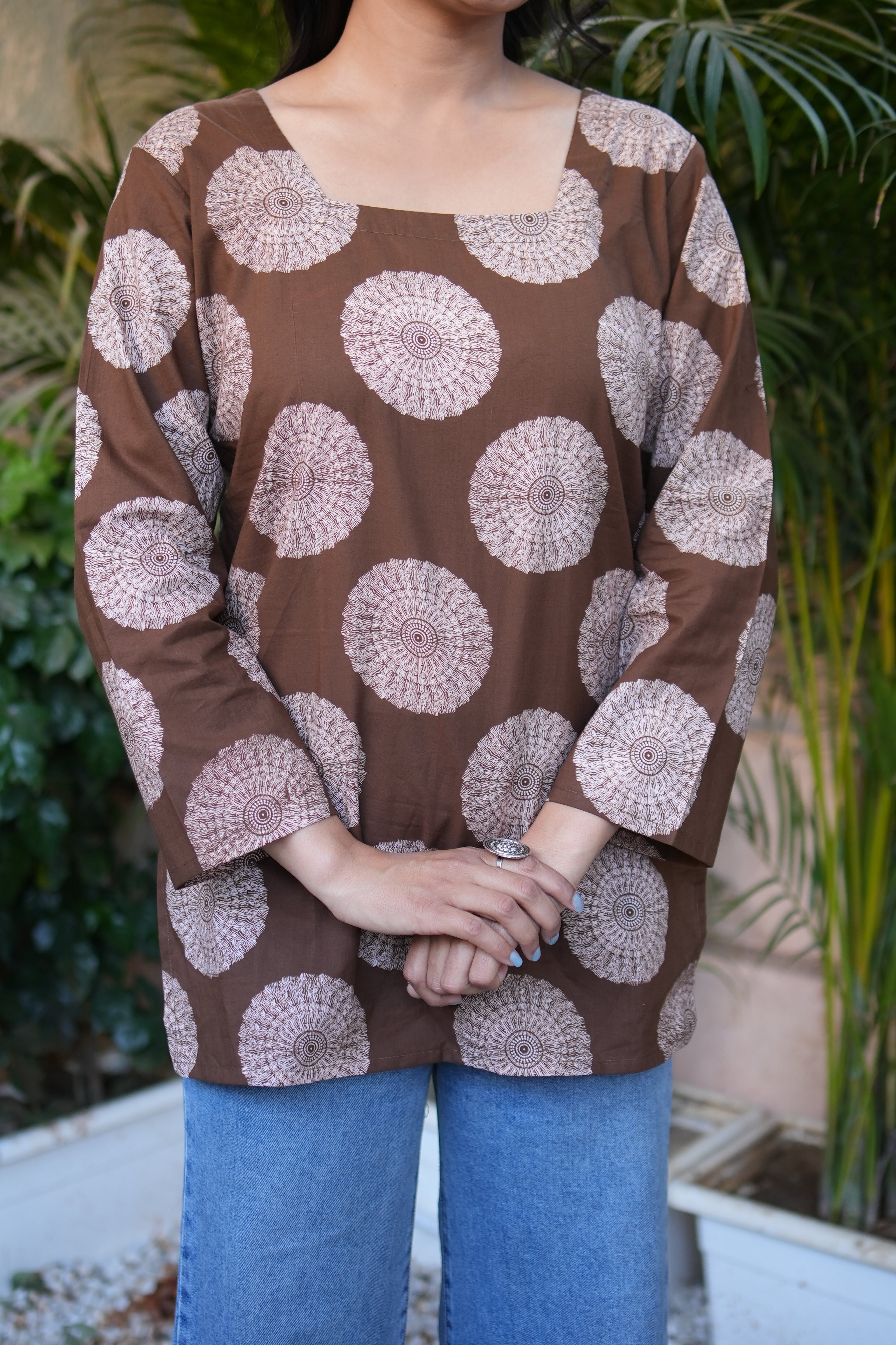 Square Exclusive short kurti