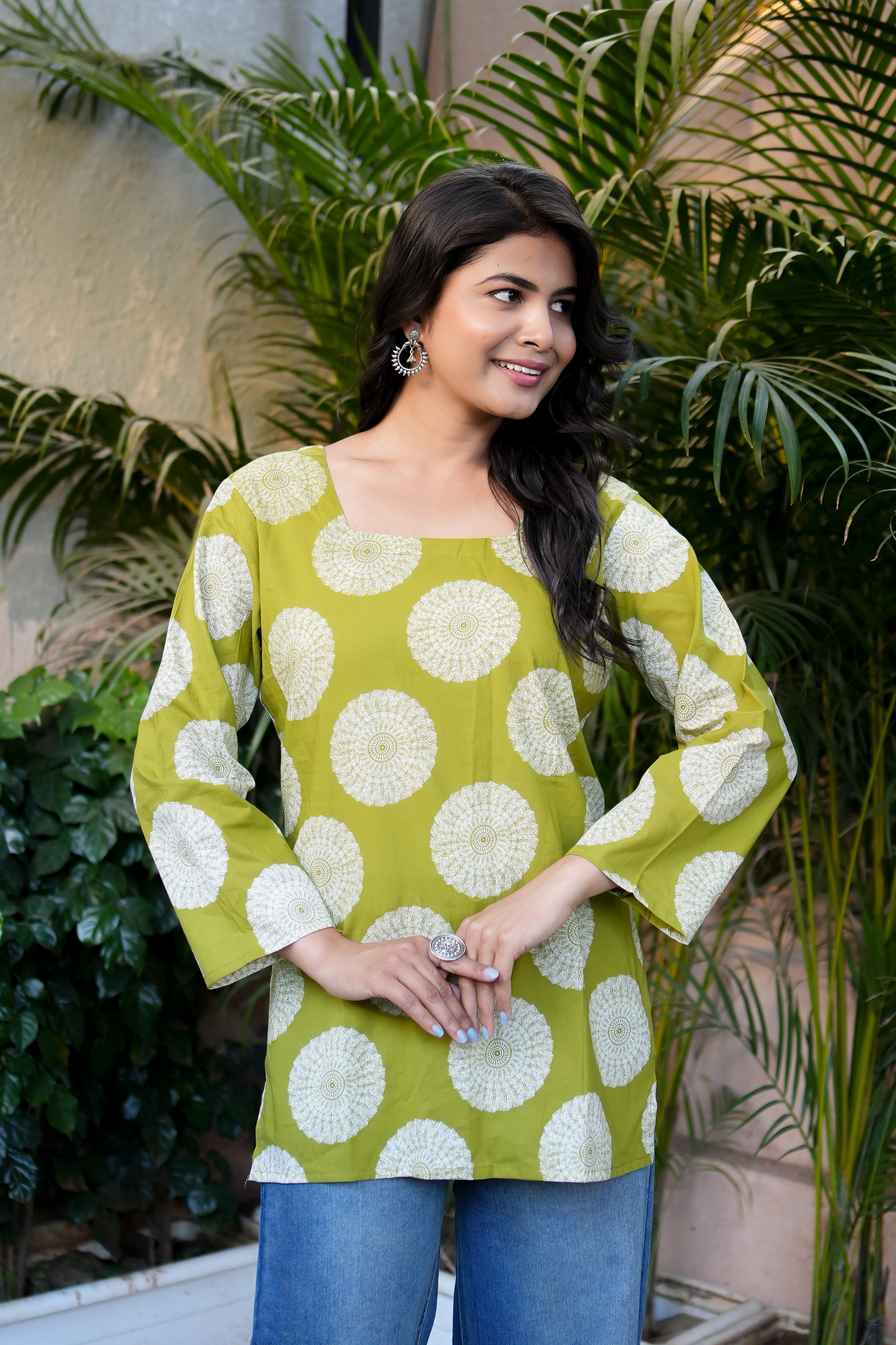 Square Exclusive short kurti