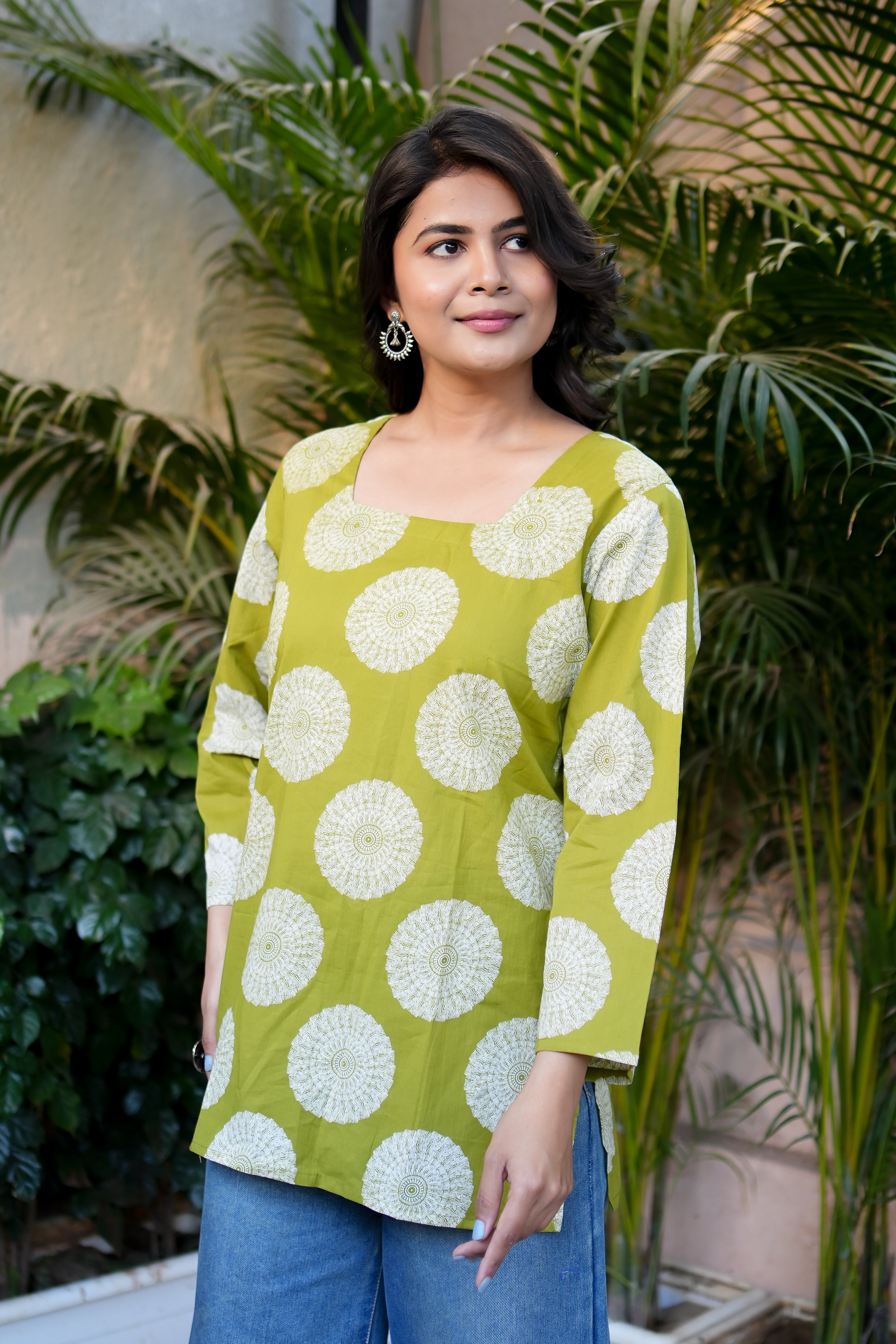 Square Exclusive short kurti