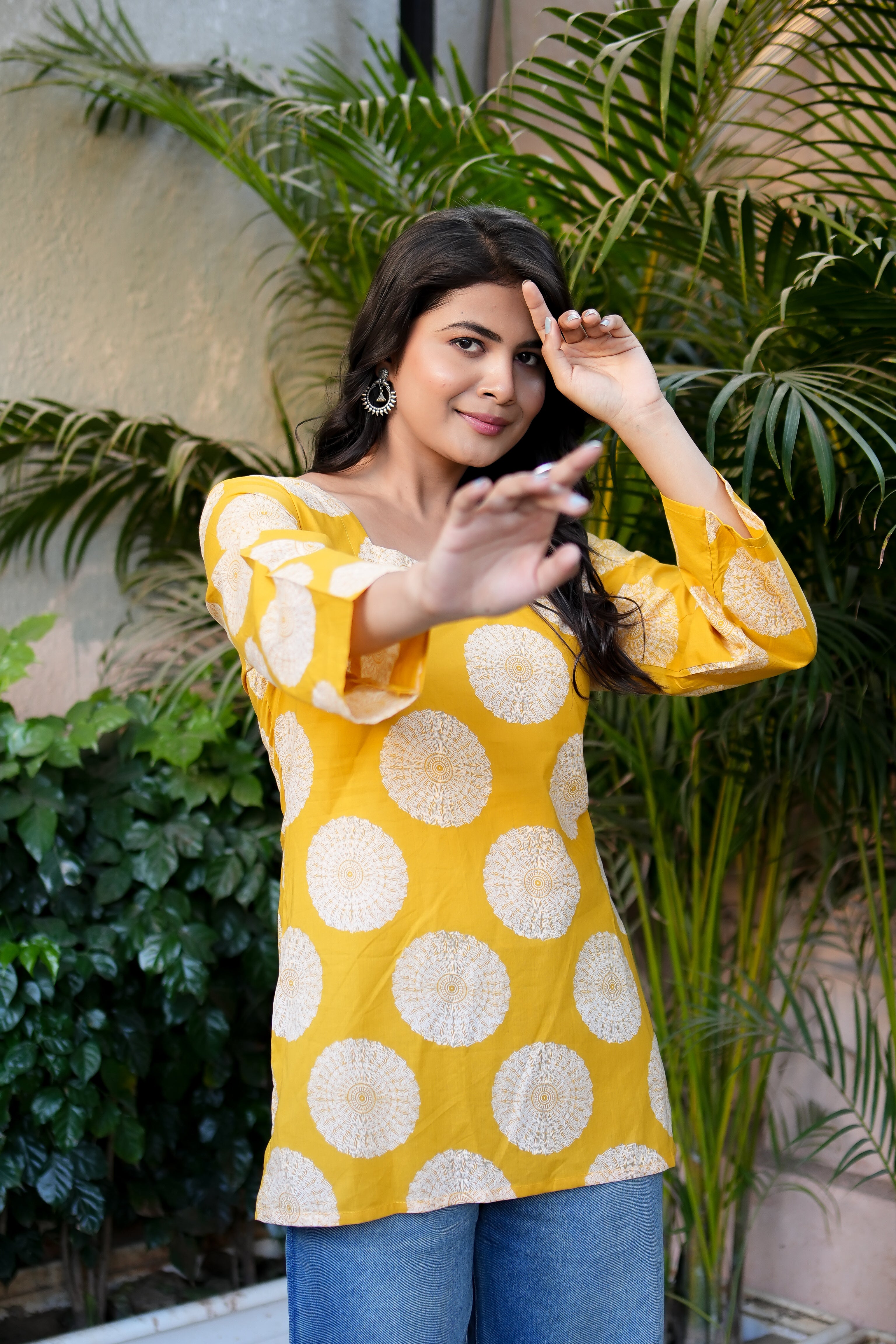 Square Exclusive short kurti