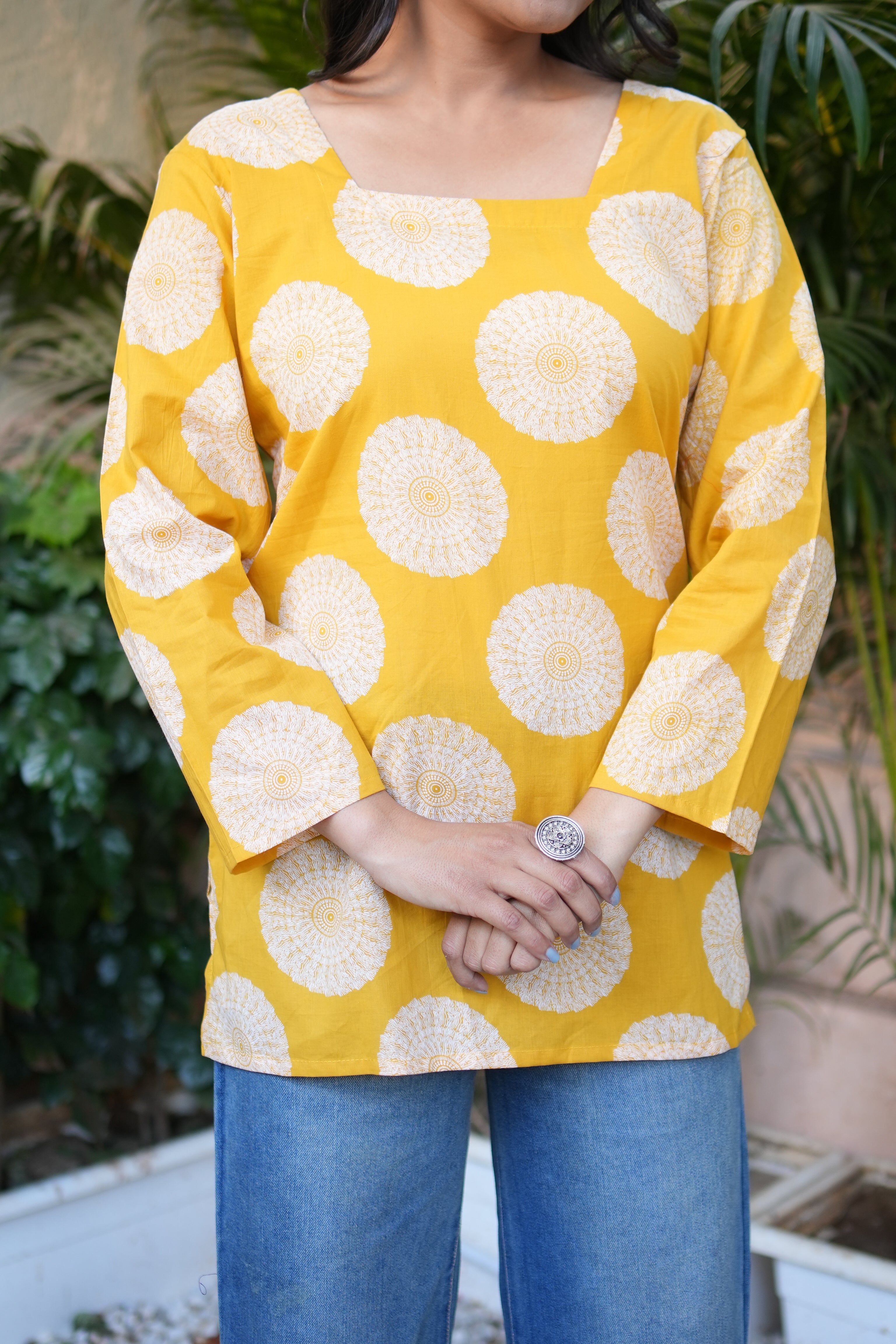 Square Exclusive short kurti