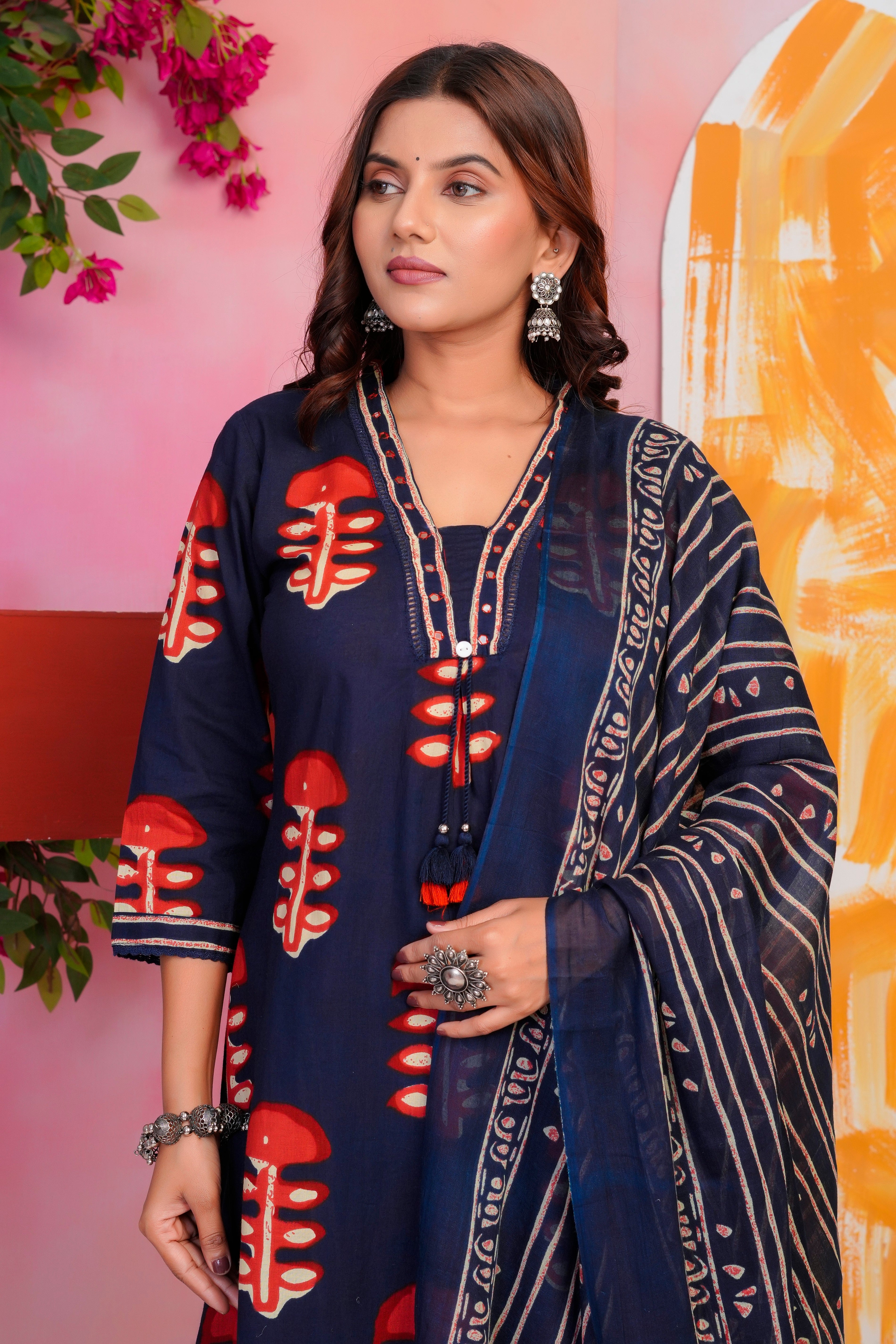 BNA BNAYA  A Line Premium Cotton Suit