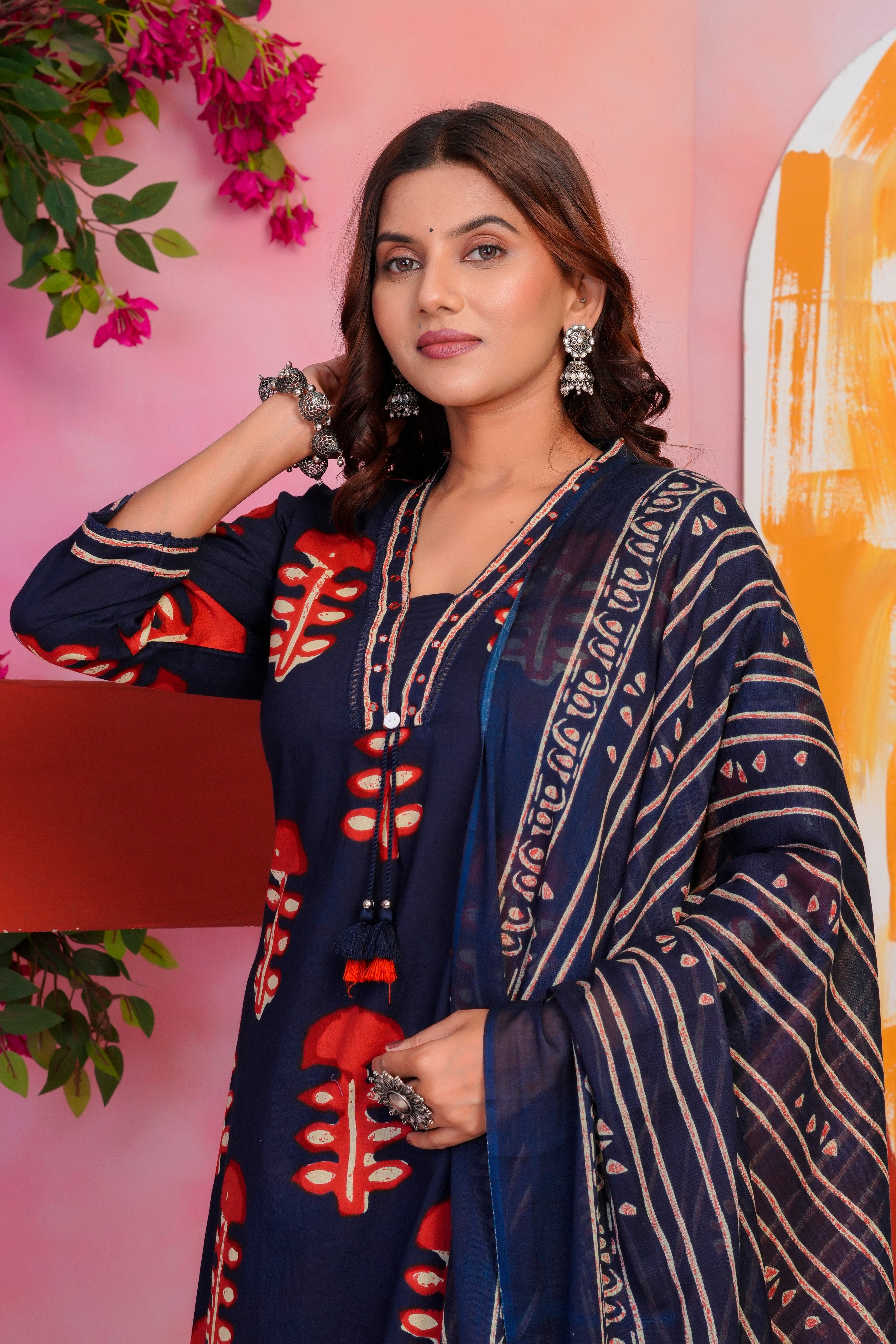 BNA BNAYA  A Line Premium Cotton Suit