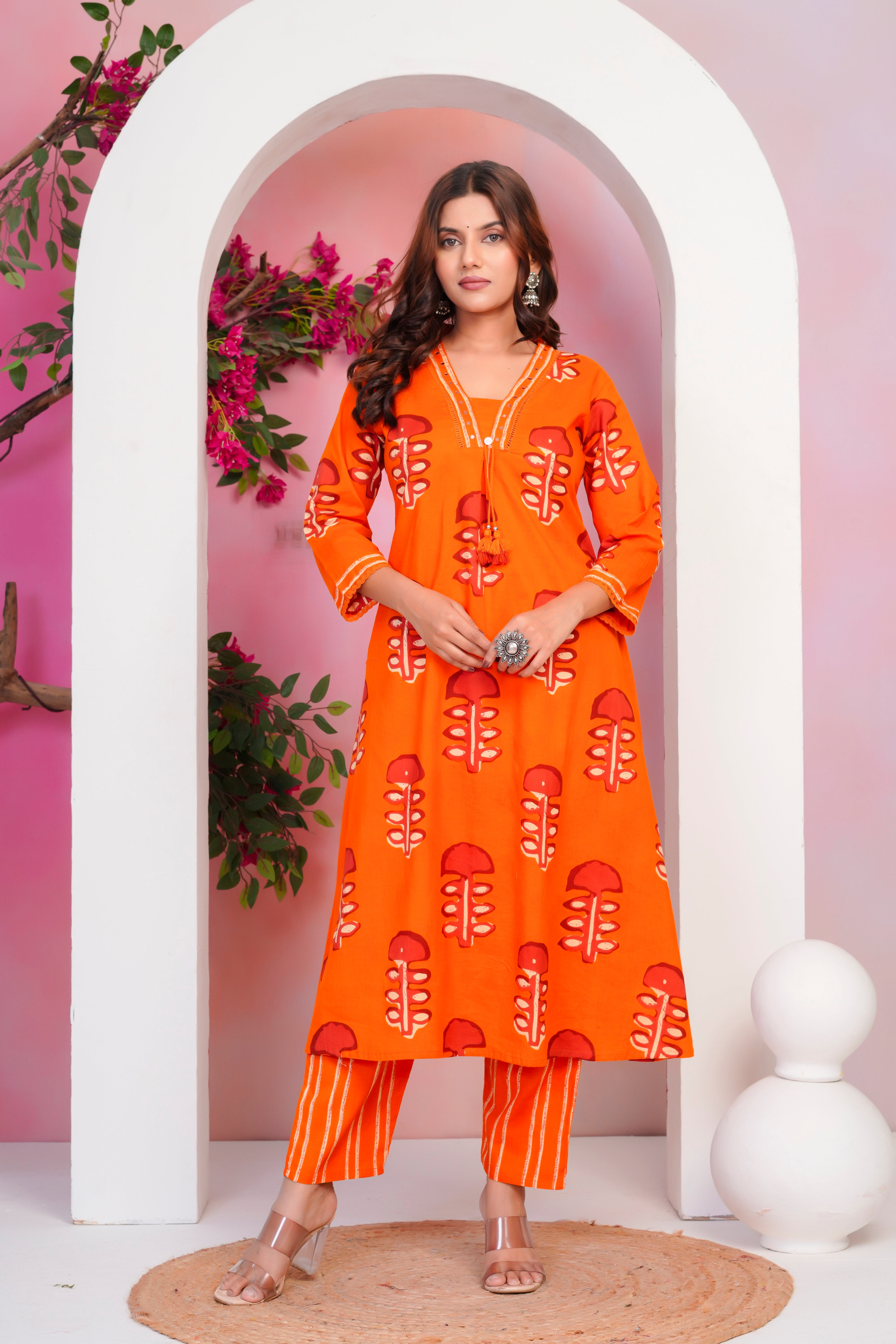 BNA BNAYA  A Line Premium Cotton Suit