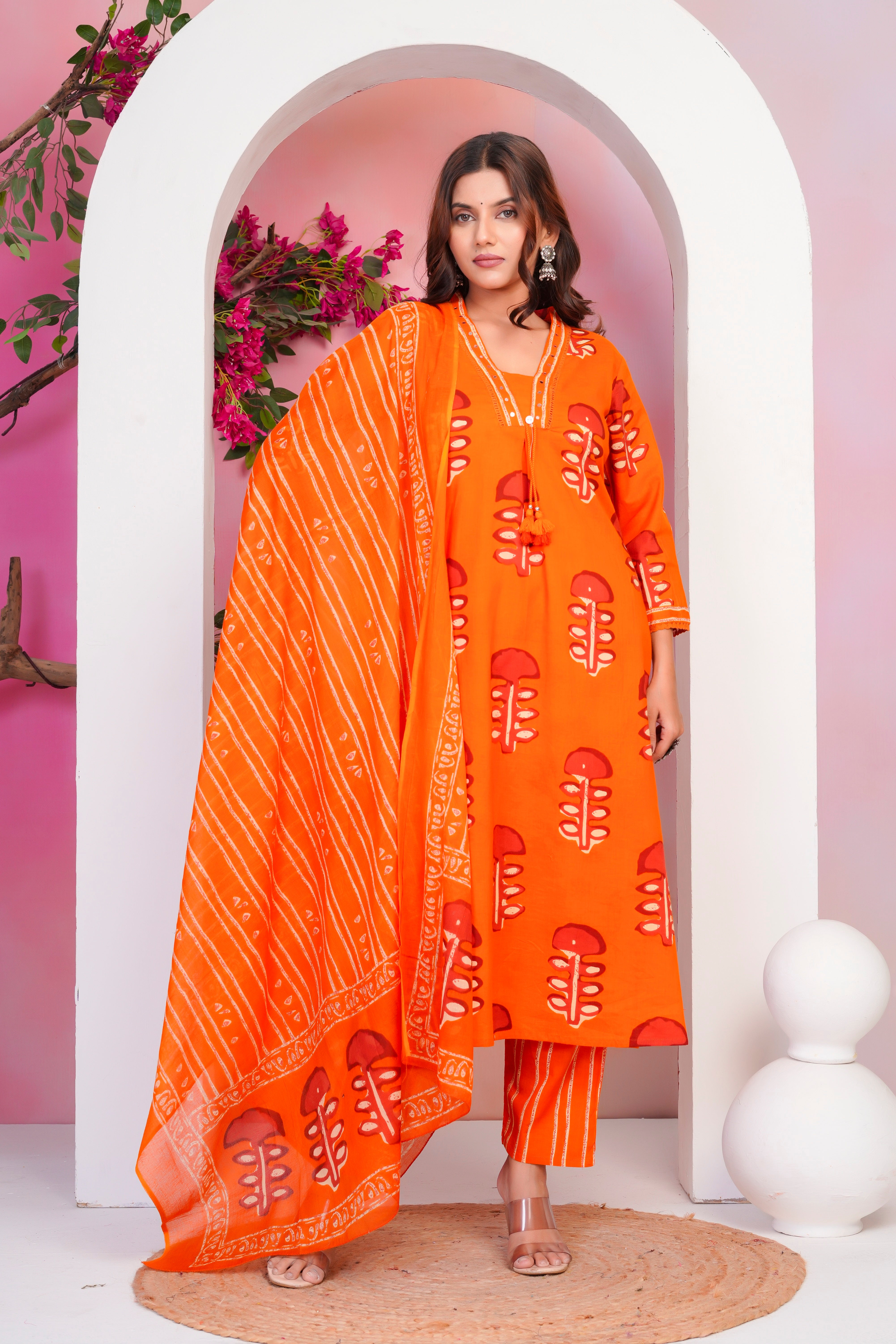 BNA BNAYA  A Line Premium Cotton Suit