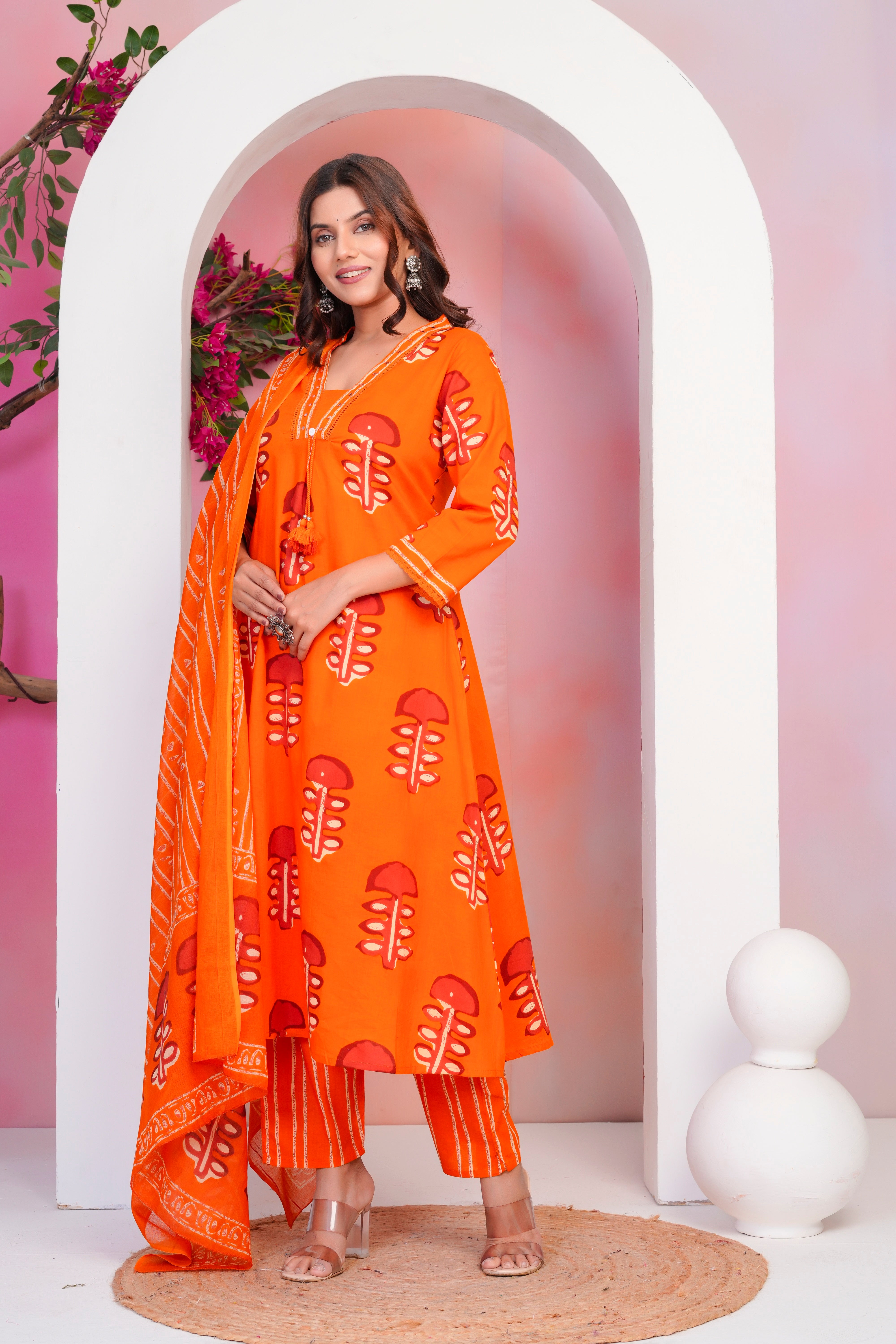 BNA BNAYA  A Line Premium Cotton Suit