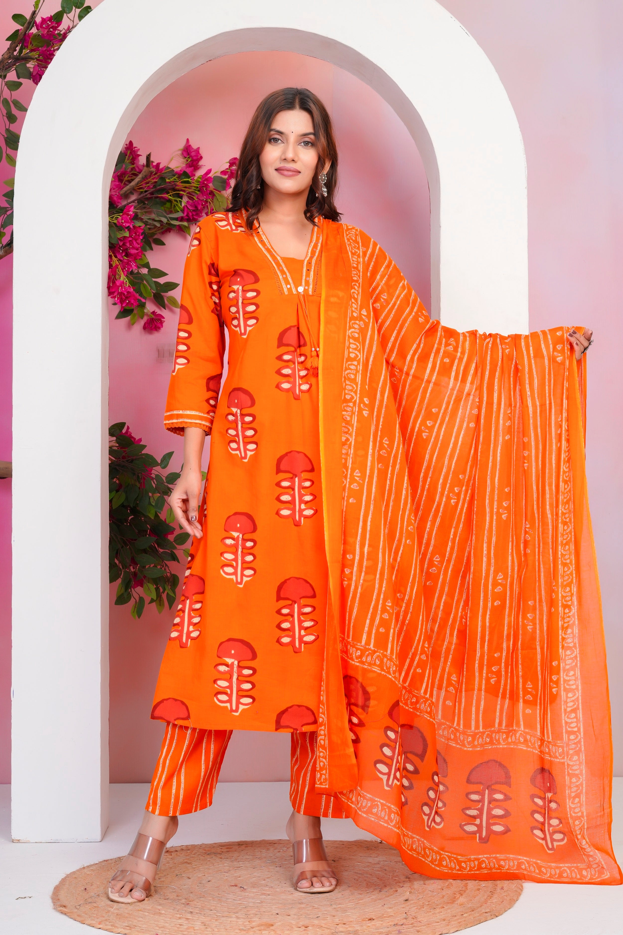 BNA BNAYA  A Line Premium Cotton Suit
