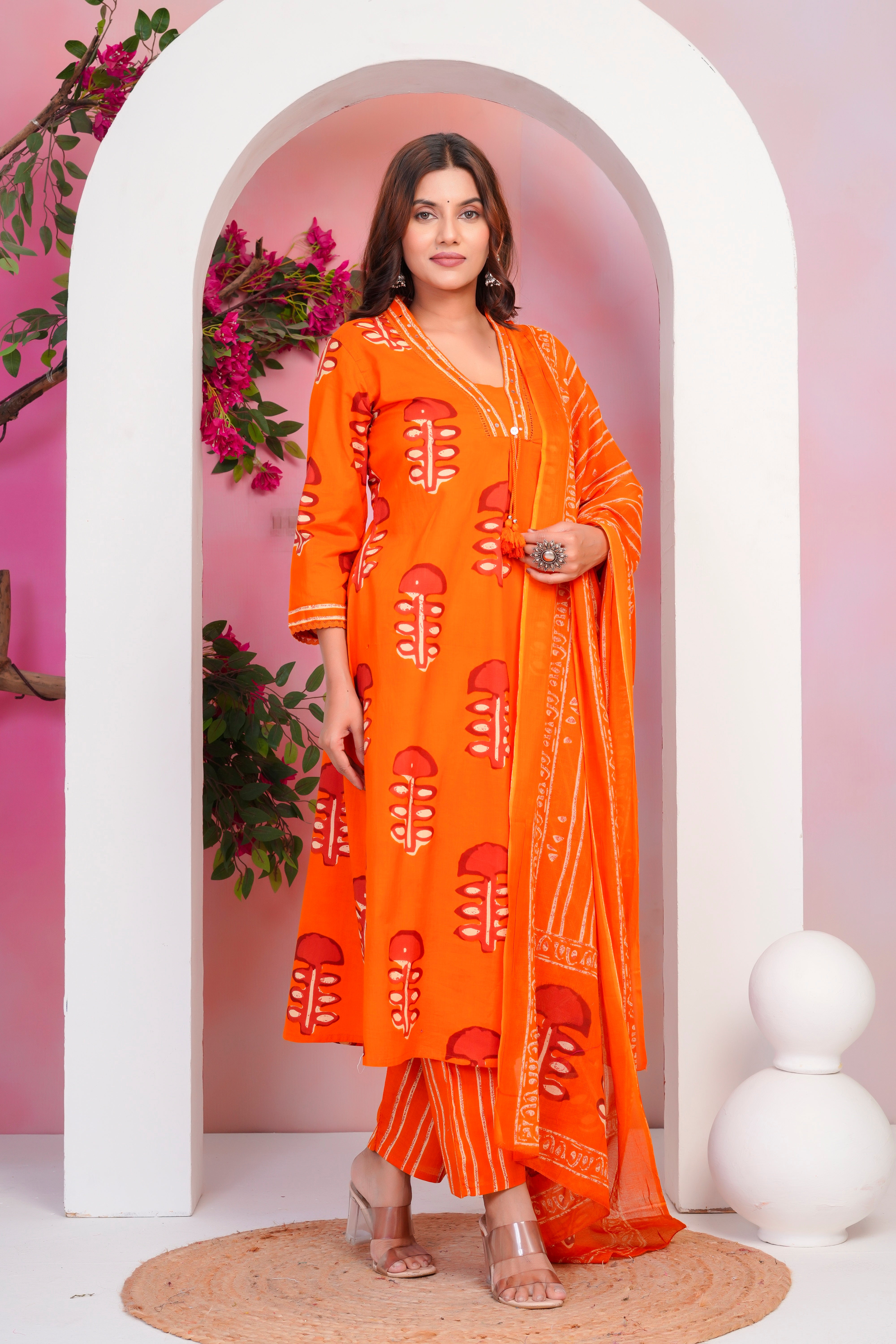 BNA BNAYA  A Line Premium Cotton Suit