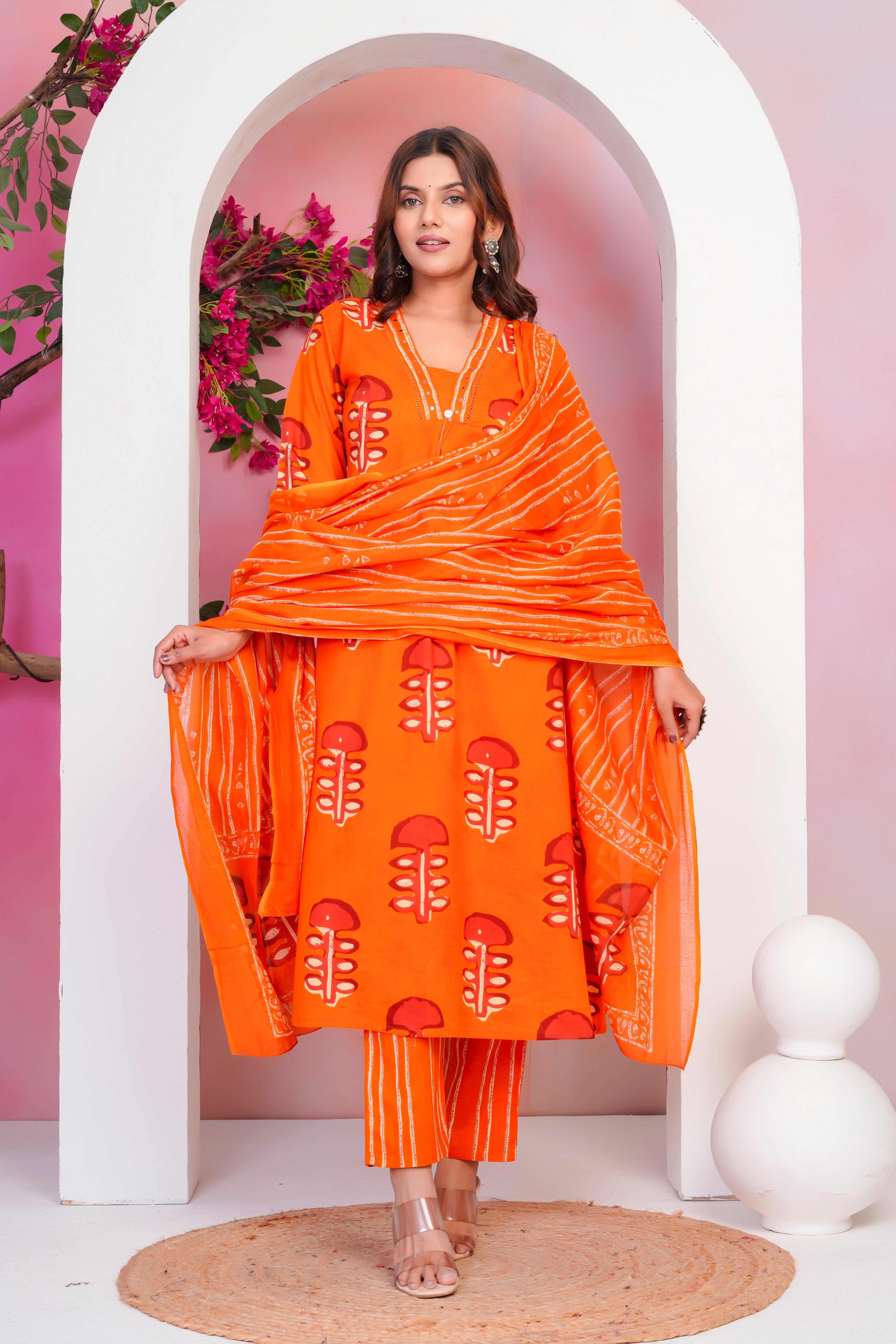 BNA BNAYA  A Line Premium Cotton Suit